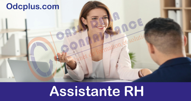 formation assistante RH