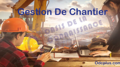 formation en gestion de chantier